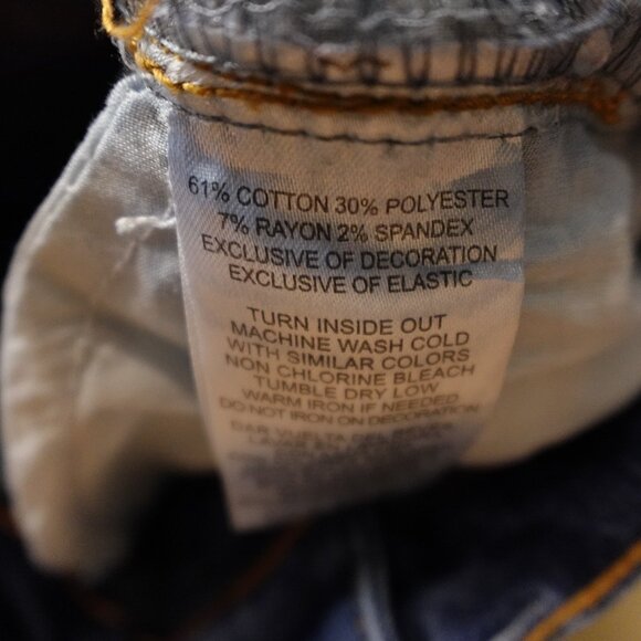 True Religion Geno Relaxed Slim Jeans Toddler Boys 2T Blue Denim Adjustable - Picture 6 of 10